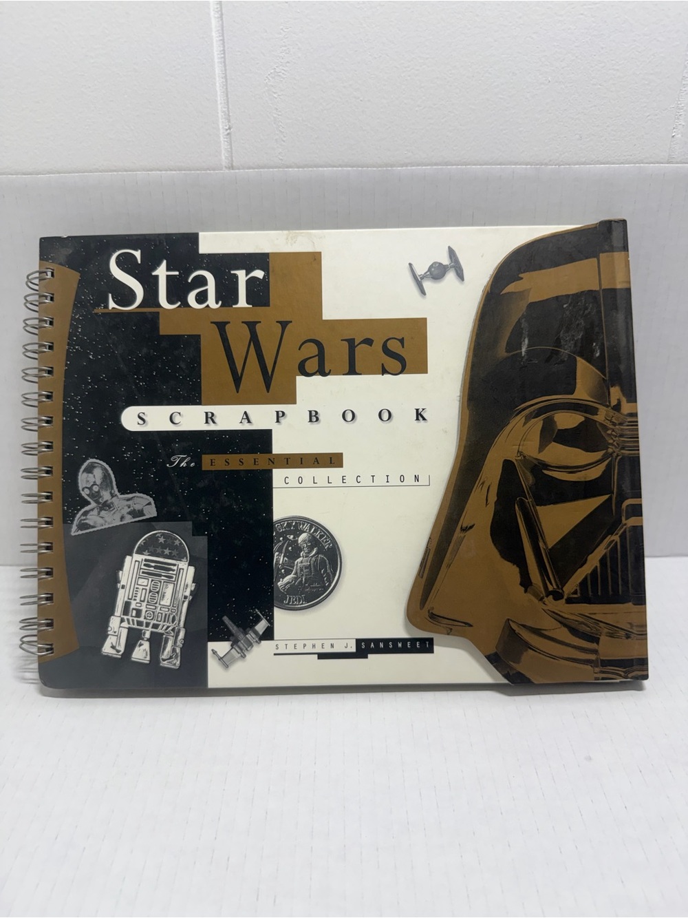 Star Wars Scrapbook - Gold & Black Cover